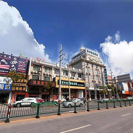 Greentree Inn Shanghai Pudong Airport Huaxia East Road Railway Station Shell Hotel Экстерьер фото